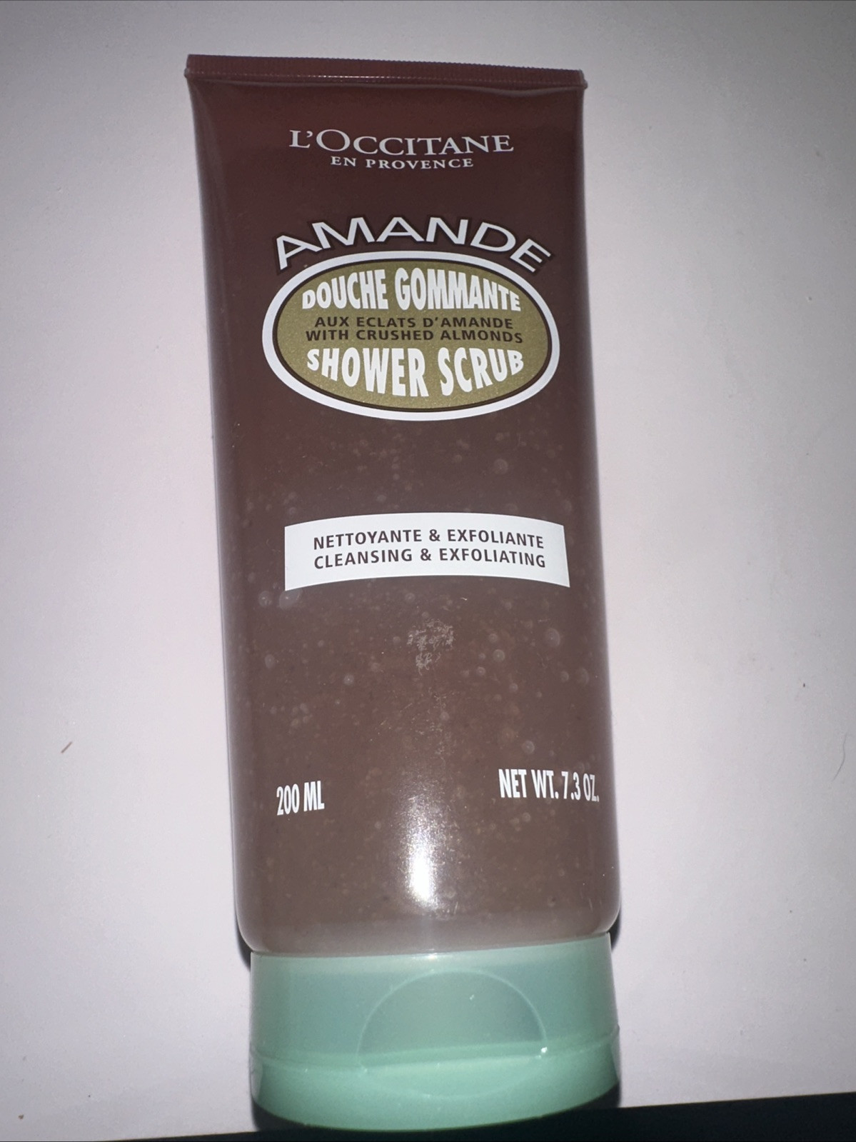 L’Occitane Almond Shower Scrub 7.3oz Amande Exfoliating NEW