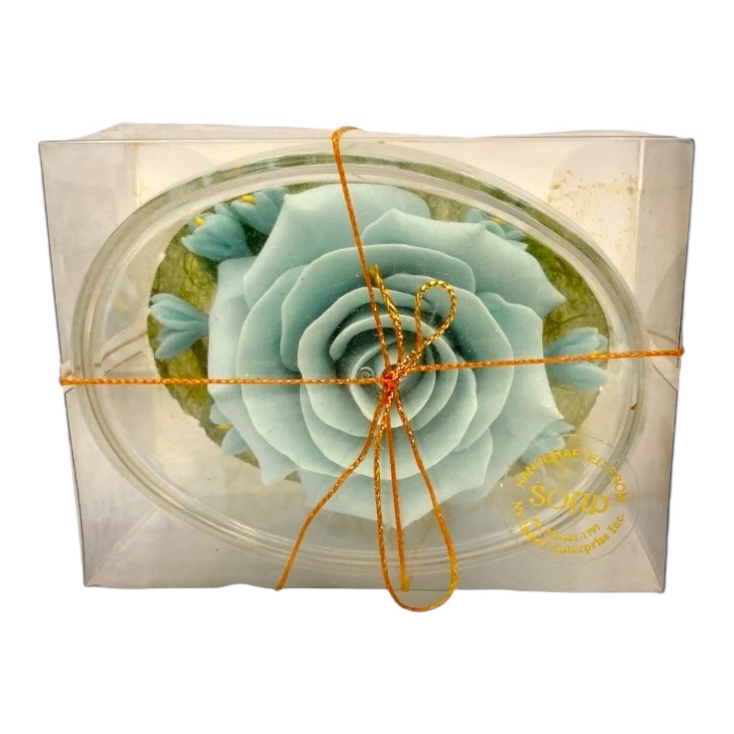 NV Impex Enterprises Rare Blue Rose Flower Soap Petal Handcrafted – NIB
