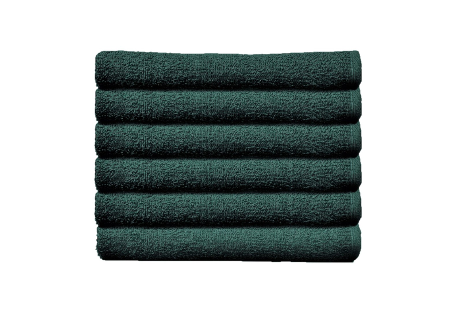 ProTex Edge Hand Towels, Hunter Green, 16″x27″, 12-Pack