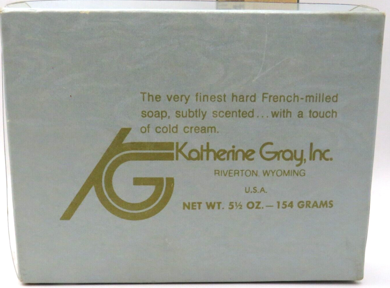 VTG Sealed Katherine Gray finest hard French soap 2-bar 5.5 oz Beach Sea Shells