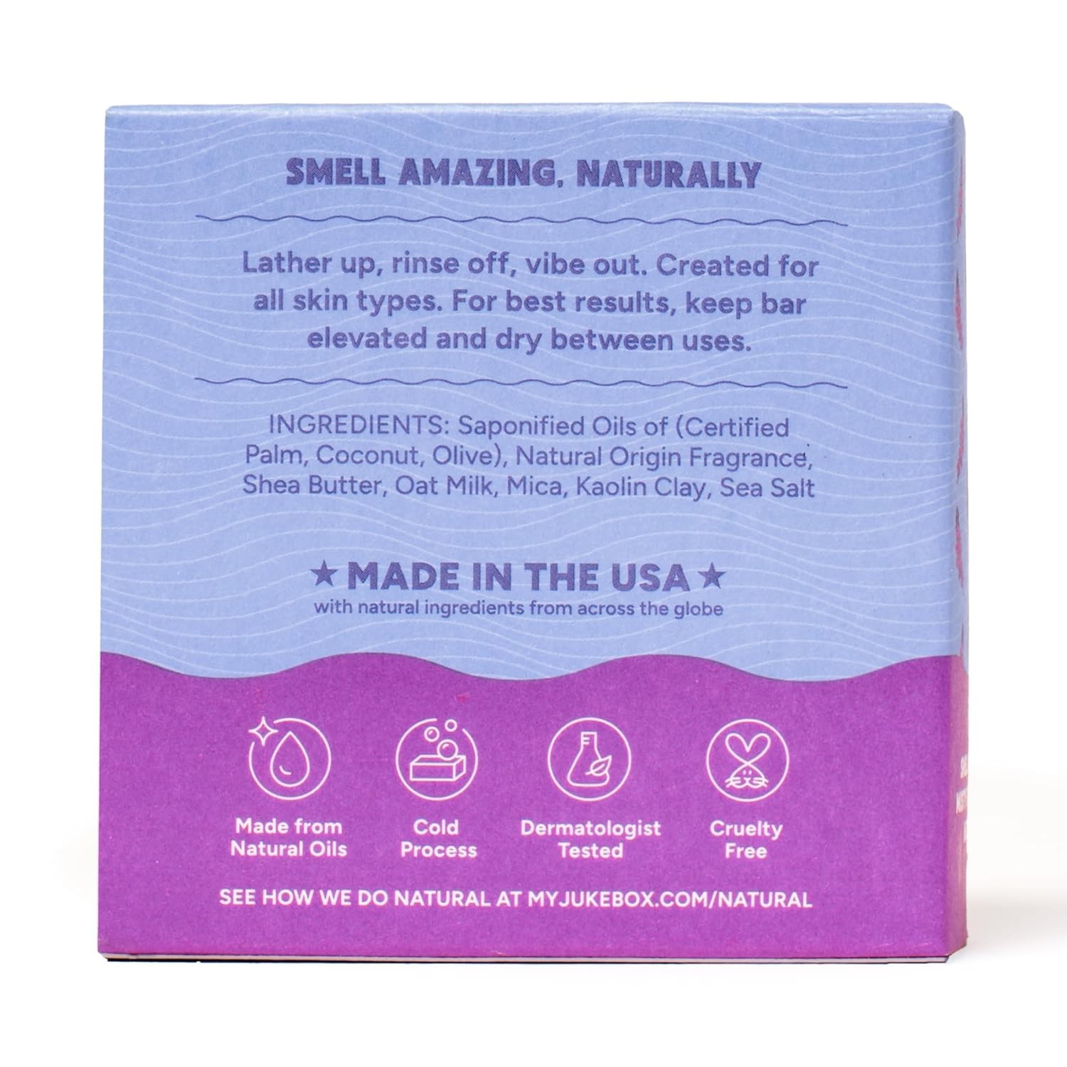 Natural Womens Bar Soap Set 5 Pack Creamy Lather Shower Bath Skin Care Gift Set