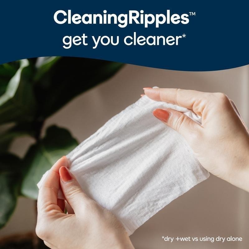 Flushable Wet Wipes Adult 3x Cleaning Power Sensitive Skin 100% Septic Safe New