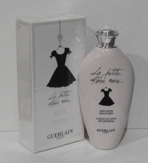 LA PETITE ROBE NOIRE BY GUERLAIN A BATH OF SATIN 200 ML / 6.7 OZ. NIB
