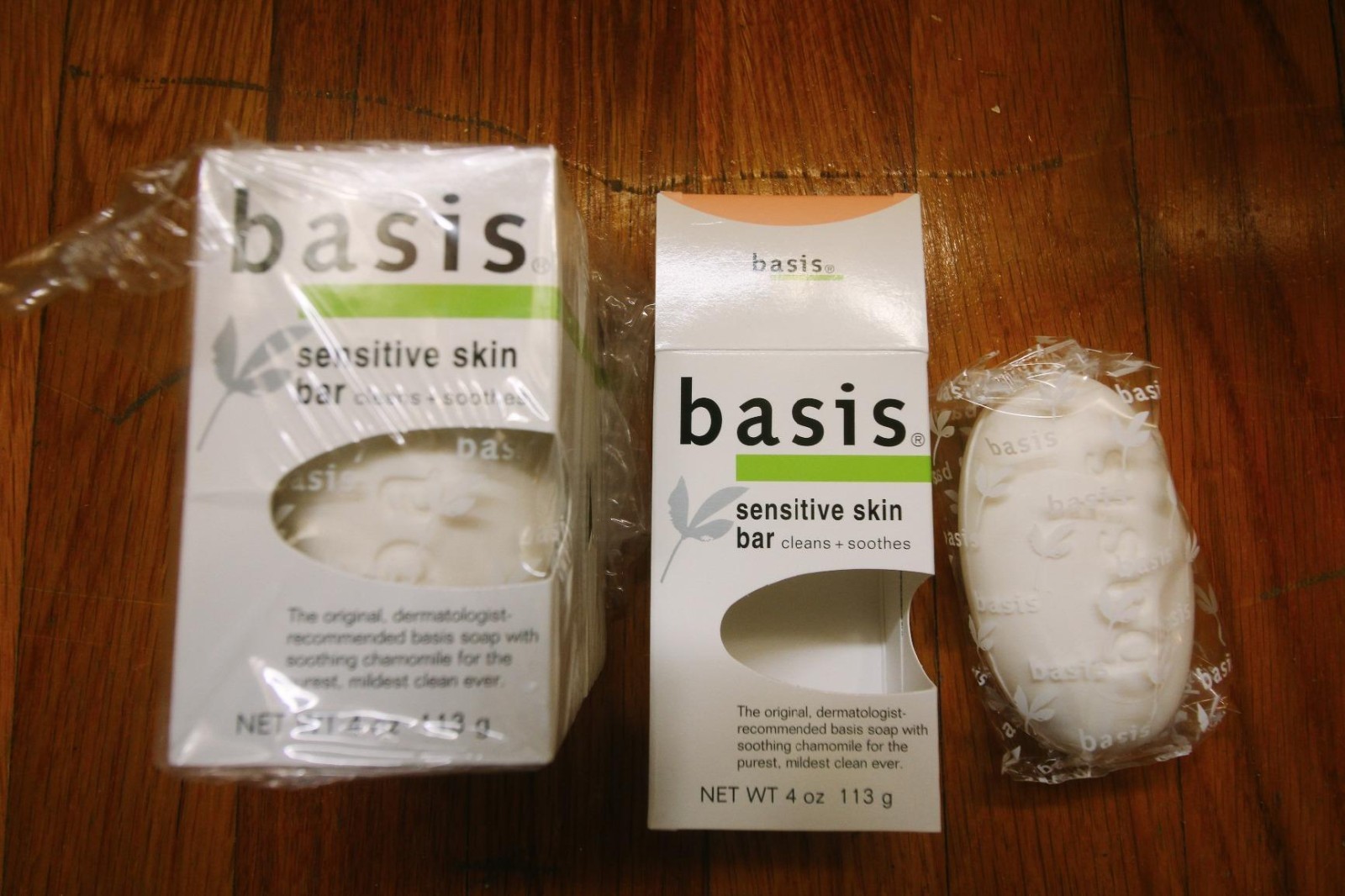 Fragrance-Free 6-Pack Sensitive Skin Bar Soap with Chamomile & Almond Oil – 4 Oz