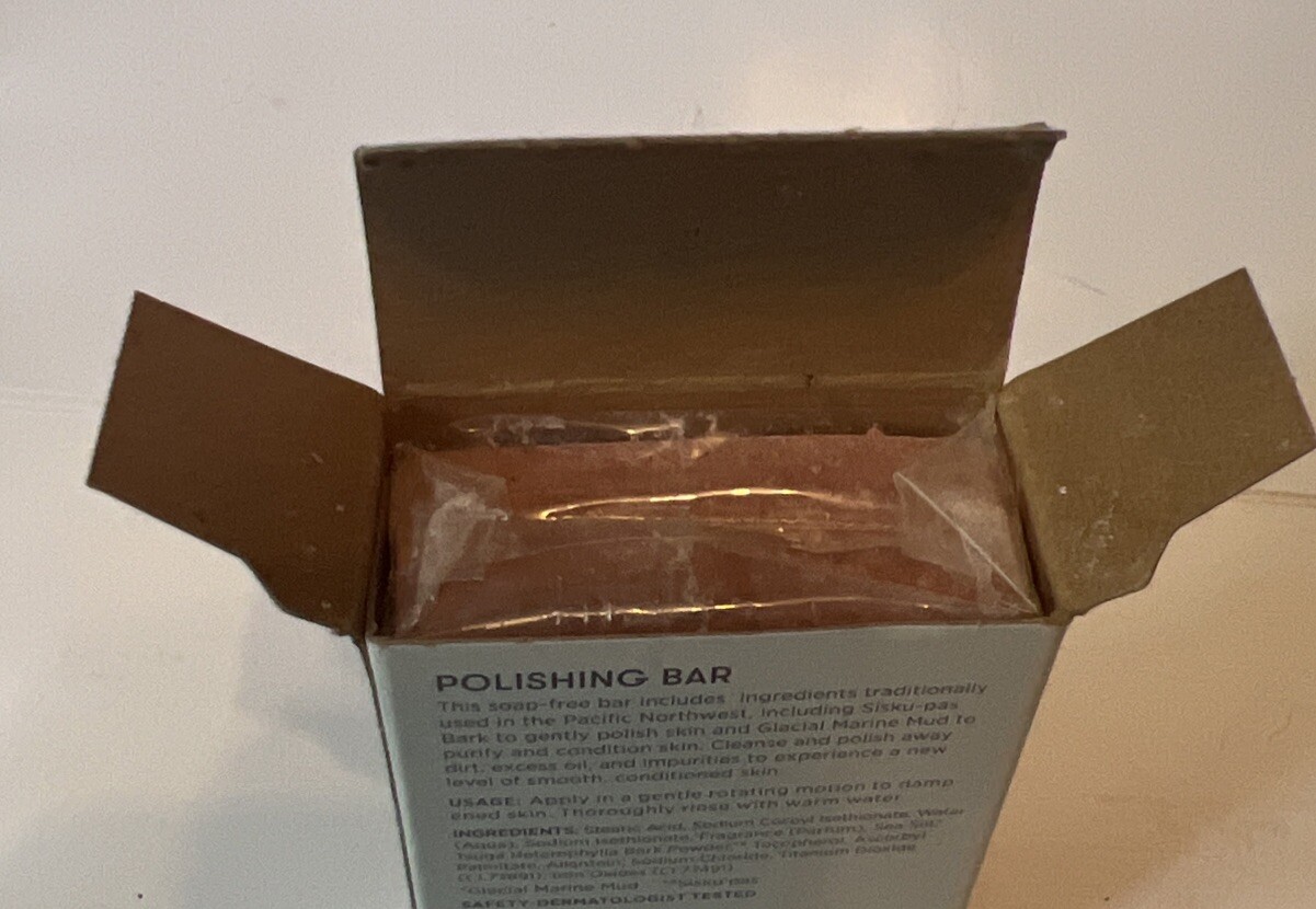 Nu Skin Epoch Polishing Bar soap 3.4 oz Safety-Allergy-Dermatologist Tested New