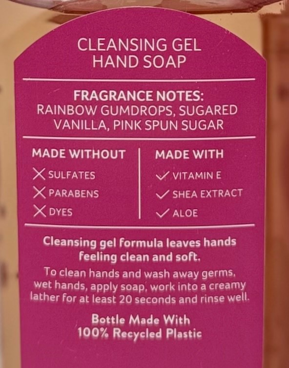 1 NEW BATH & BODY WORKS PINK GUMBALL BUBBLE GUM CLEANSING GEL HAND SOAP WASH 8OZ