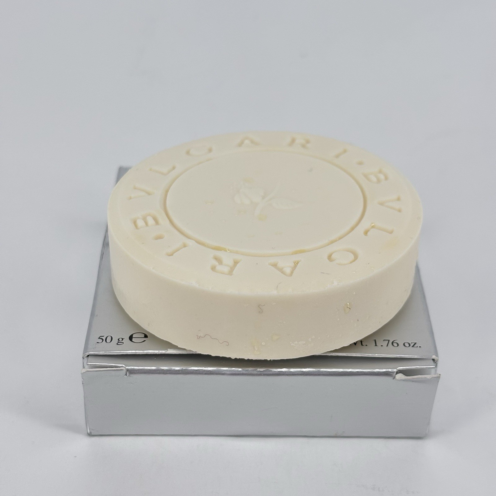 BVLGARI Eau Parfumée Au thé Blanc 50g 1.76oz Soap Bar NIB