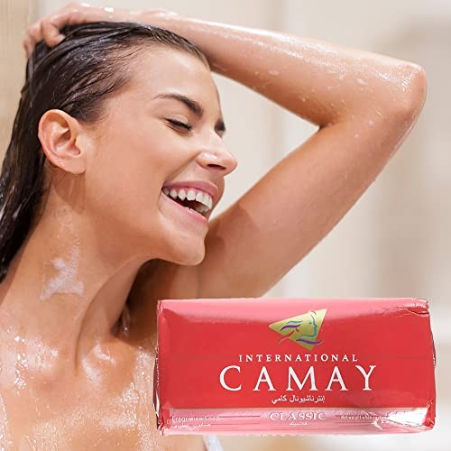 Camay Classic Bar Soap – Moisturizing Camay Classic Soap, Softly Scent