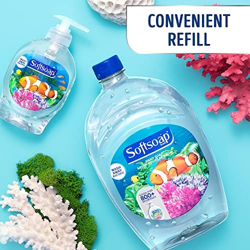 Softsoap Liquid Hand Soap Aquarium Series 7.5oz 6-Pack