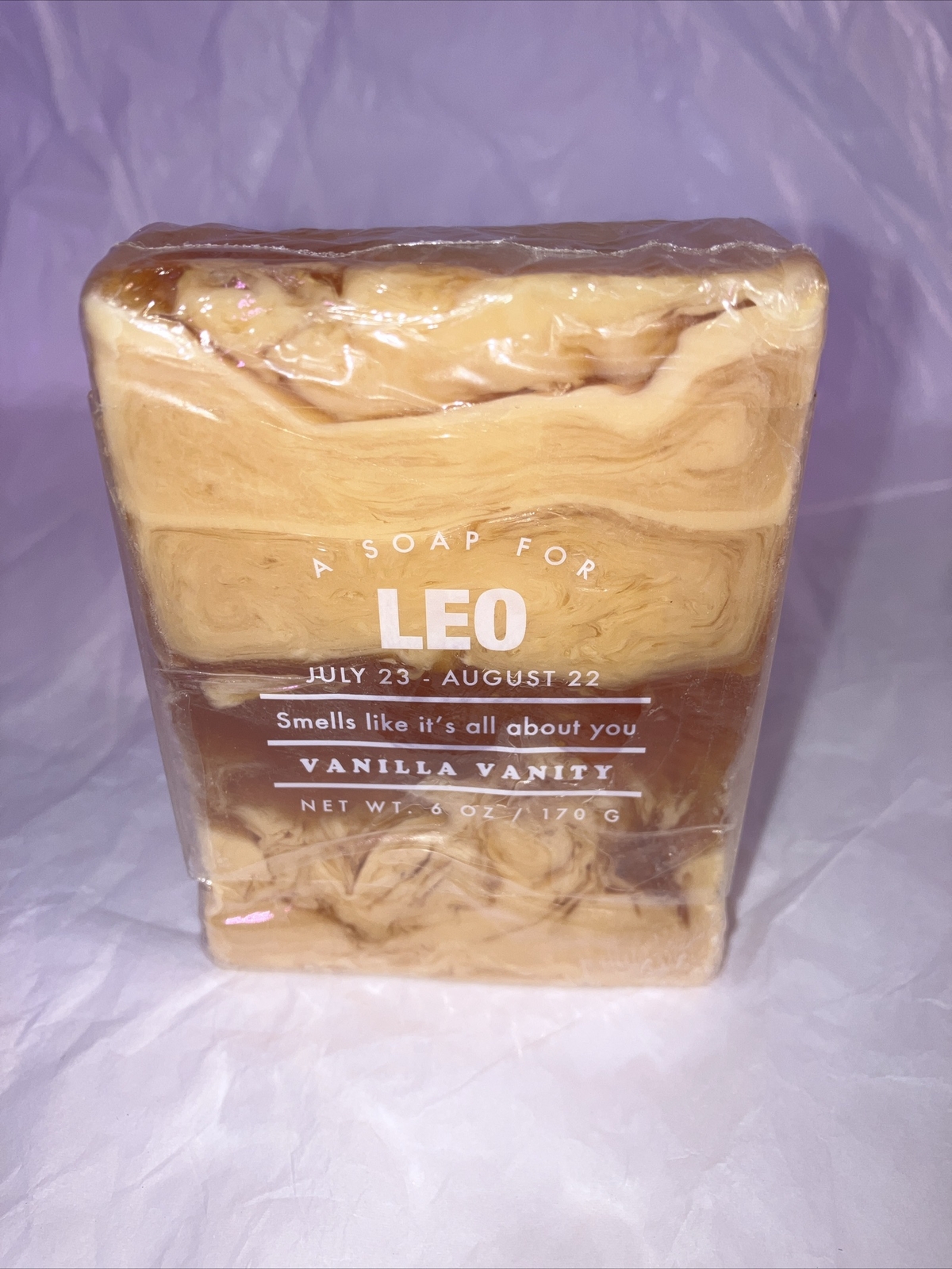 Leo Soap – Vanilla Vanity- Whiskey River Soap Co, 6 Oz.