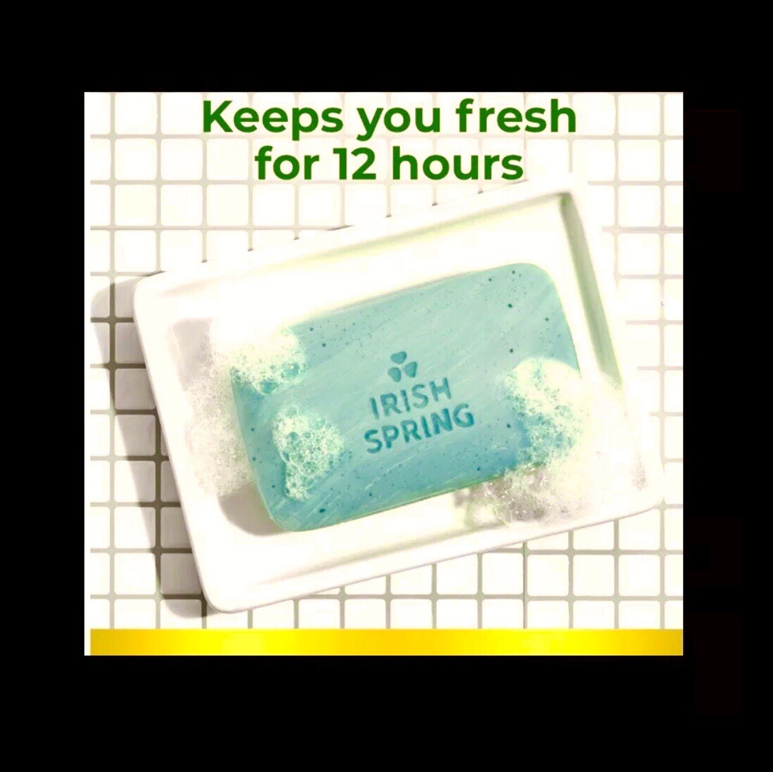 9 Bars Irish Spring Moisture Blast Deodorant Bar Soap:(3pk x 3), 12hr Fresh