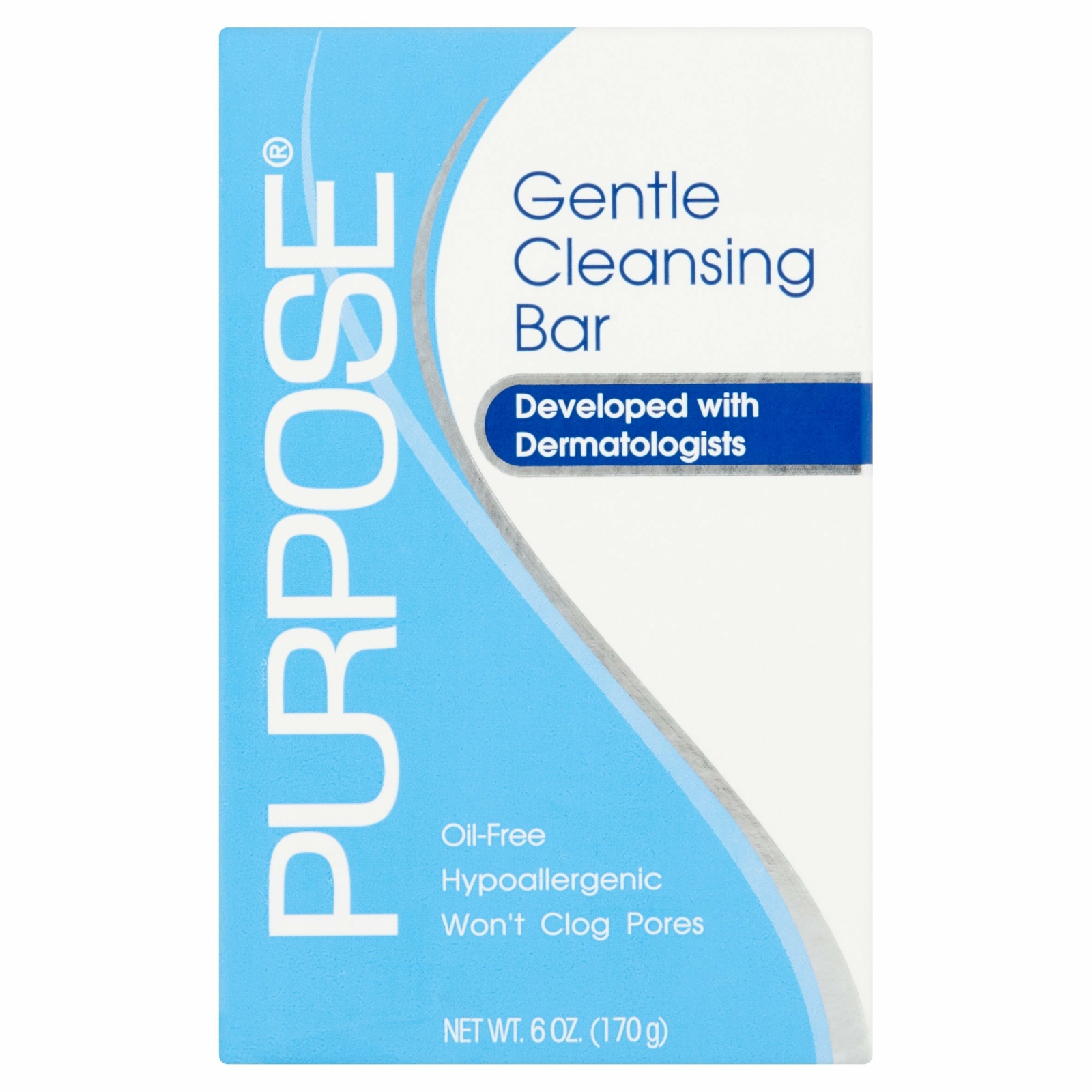 Purpose Gentle Cleansing Face Bar Soap Hypoallergenic For Sensitive Skin 6 Ounce