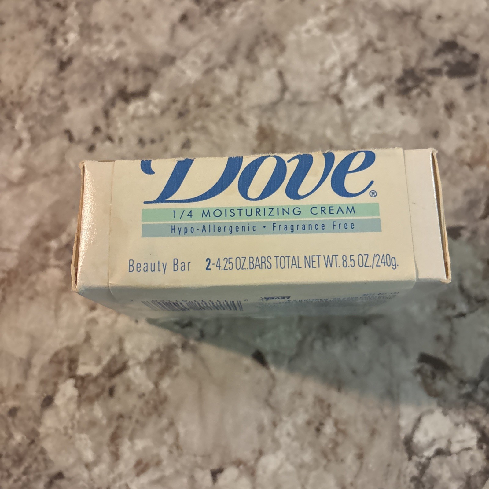 1994 Dove Beauty Bath Bar Sensitive Skin Formula 4.25 OZ VINTAGE NOS Prop