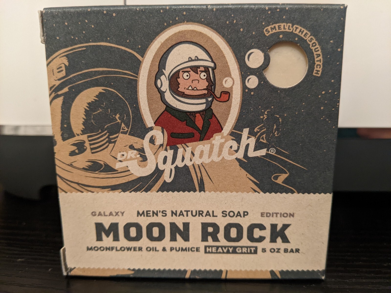Dr. Squatch Moon Rock Soap Men’s Natural Soap – LIMITED EDITION SALE! 1 Bar 5oz