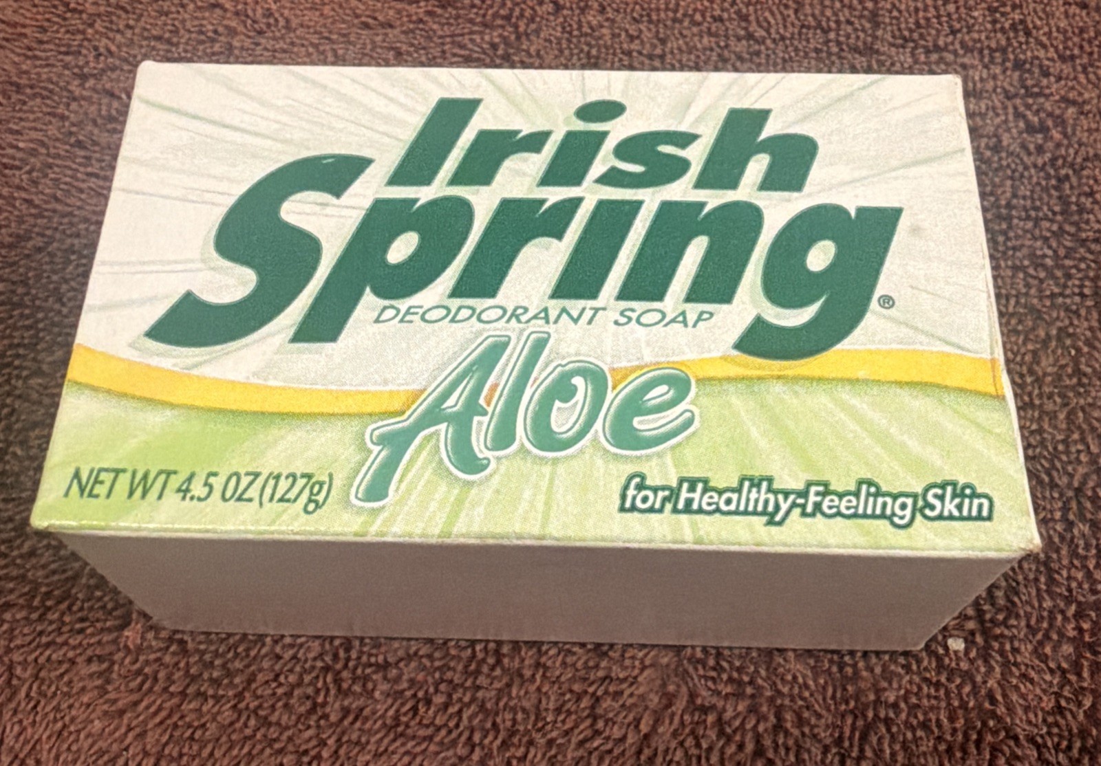 Vintage Irish Spring Bar Soap Mixed Lot of 8 Total Bars Package Bar NOS New