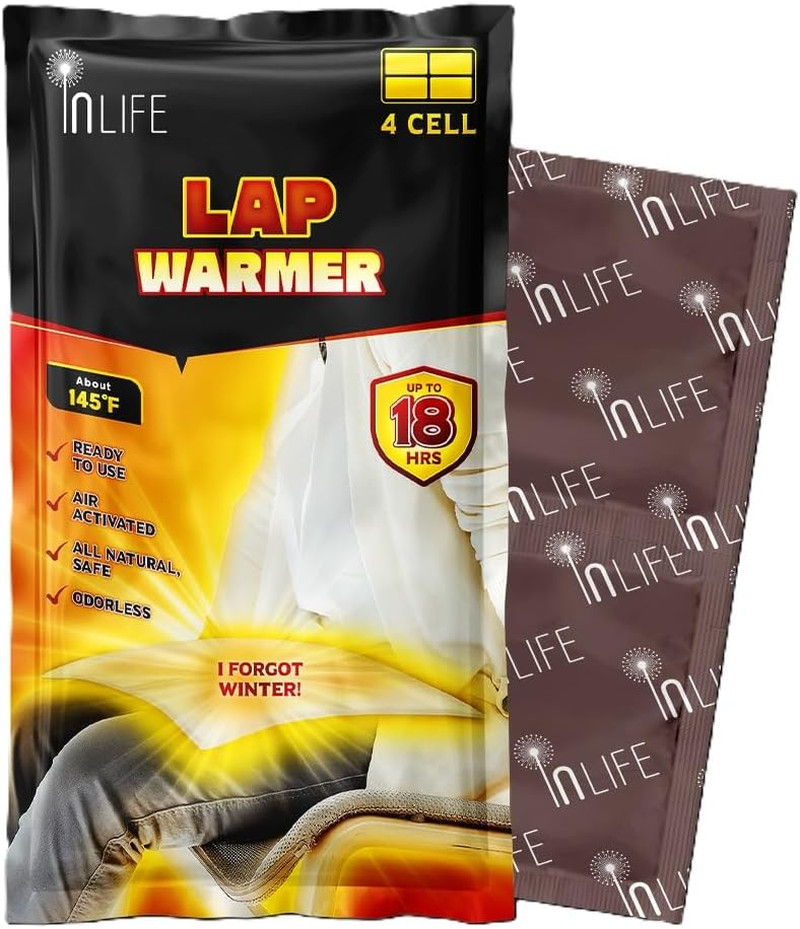 Super Warmer for Lap and Body, All Natural & Safe, Bigger & Wider Area Covered,