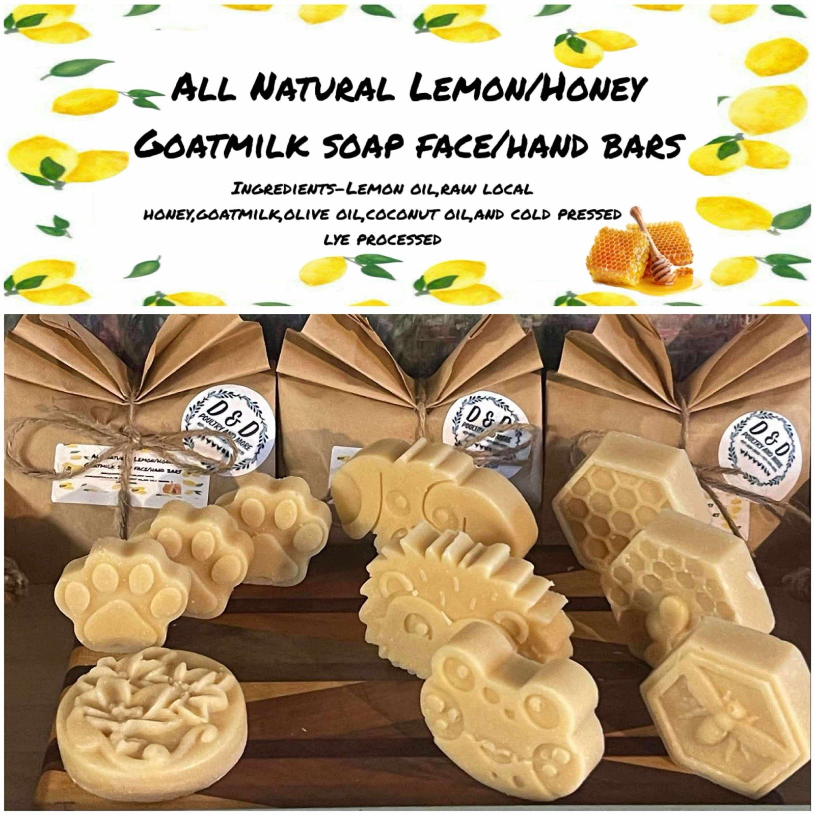 All Natural Goat Milk Soap With Tallow And Other Natural Products
