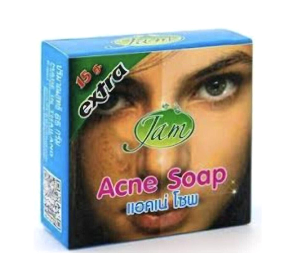 JAM Acne Soap Clear Skin Smooth Face Body Dark Spots 65g x 6