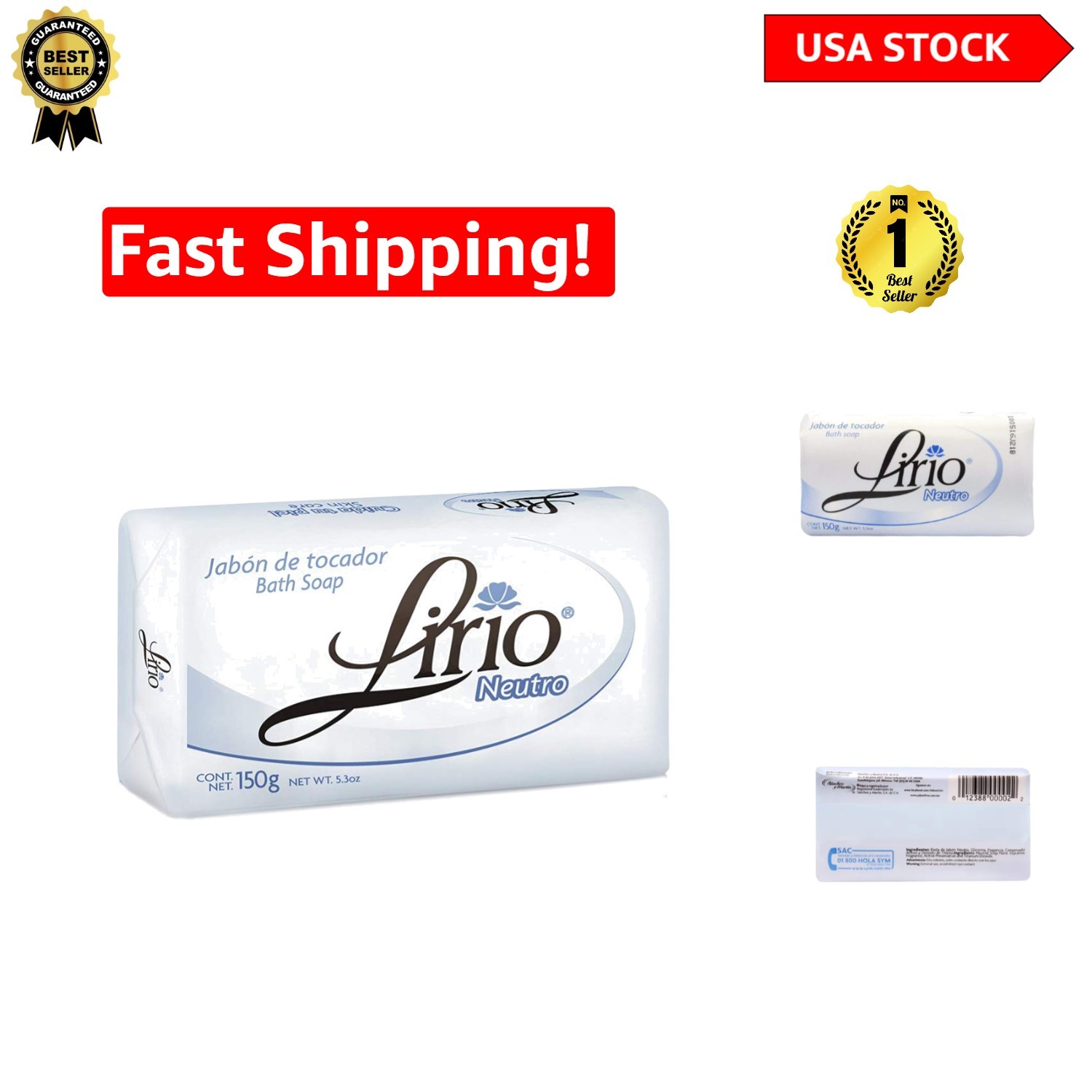 Jabon Neutro Neutral Soap – Gentle Chemical-Free Facial Cleanser for All Ages