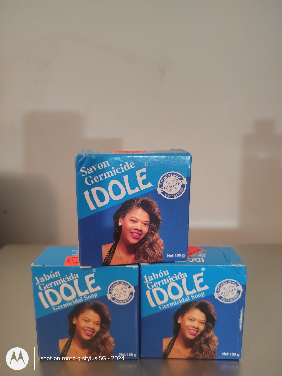 3 Pack Idole Germicidal Soap 100g
