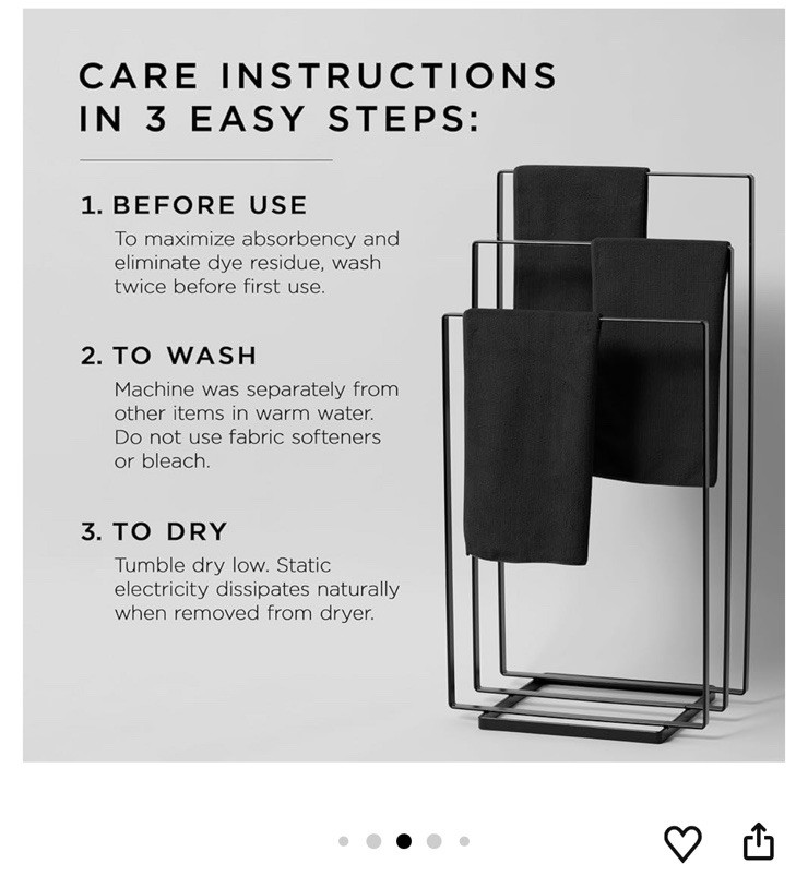 Fromm Softees Microfiber Salon Hair Towels 16″ x 29″ (black ) 5 Count