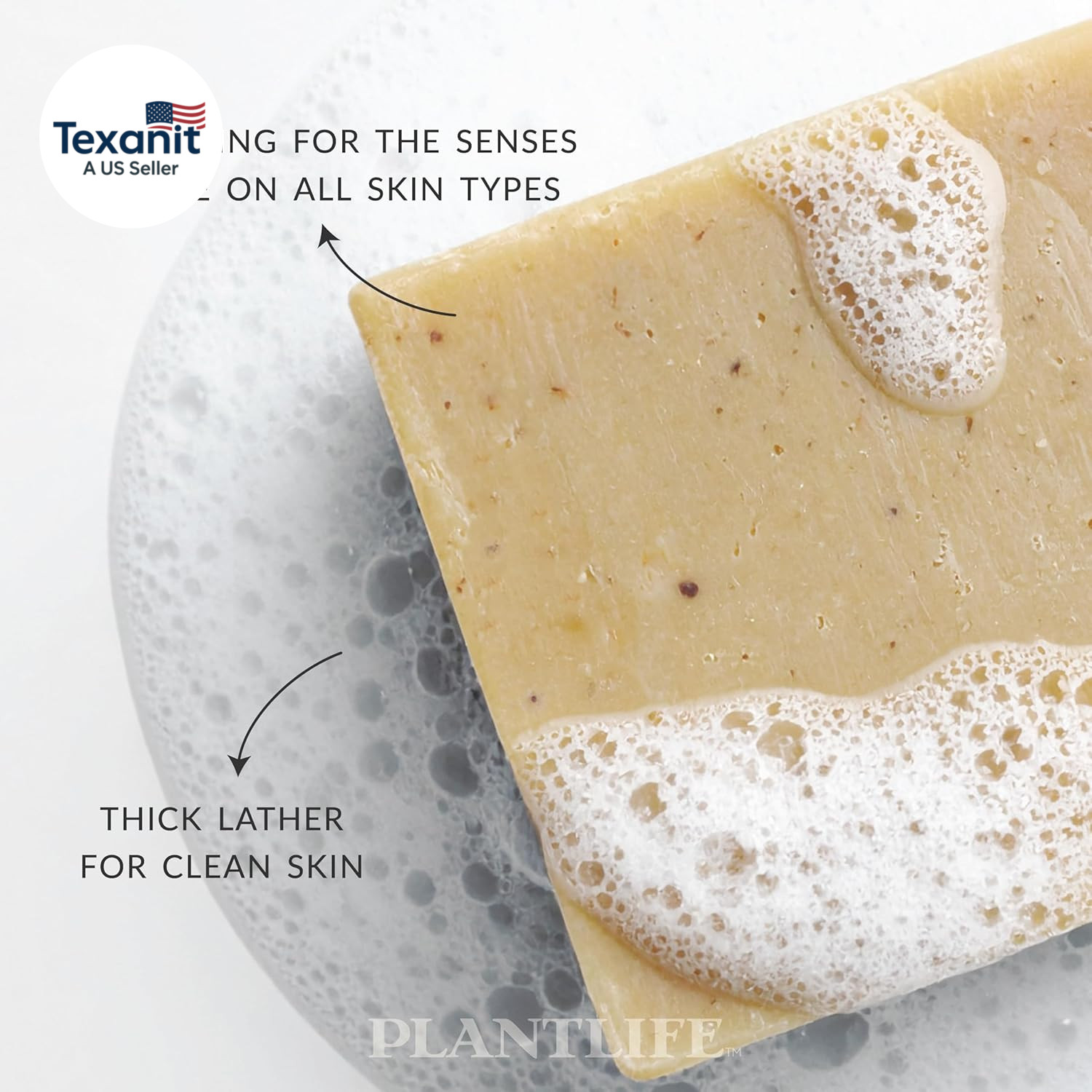 Frankincense Myrrh Bar Soap – Moisturizing and Soothing Soap for Your Skin – Han