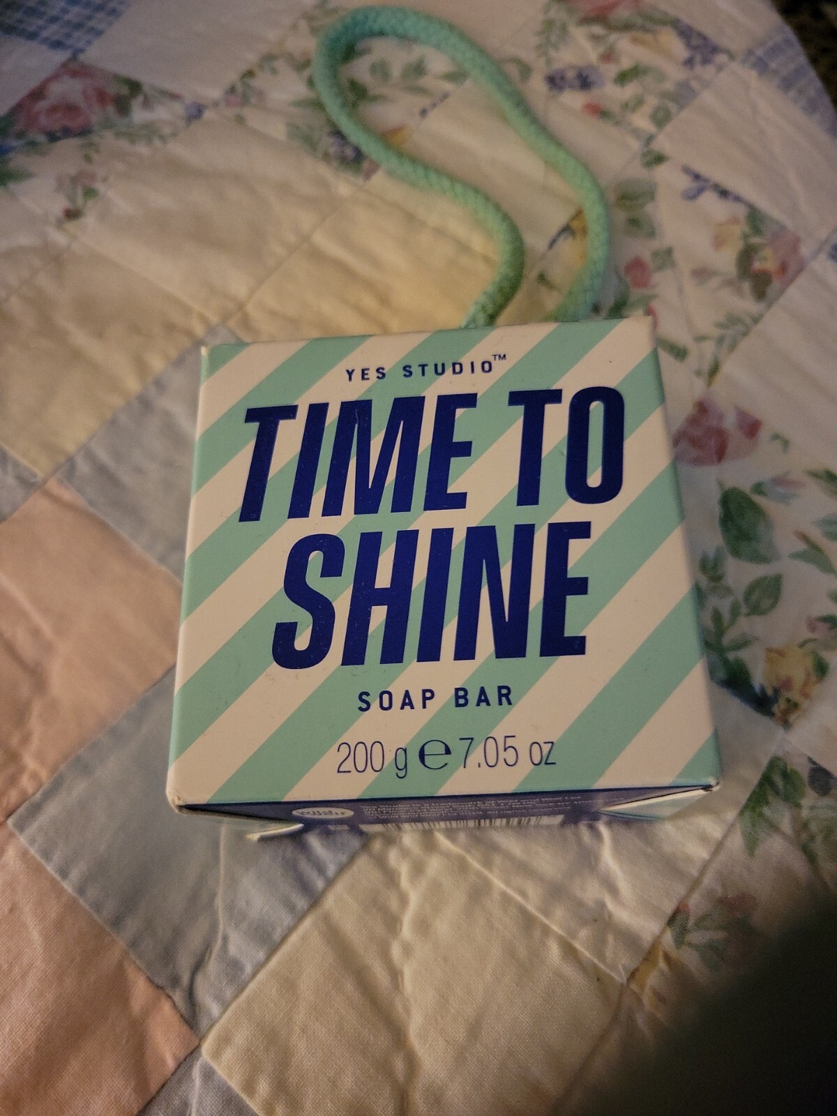 Yes Studio Time To Shine Pear Soap Bar on a Rope 7.05 Oz