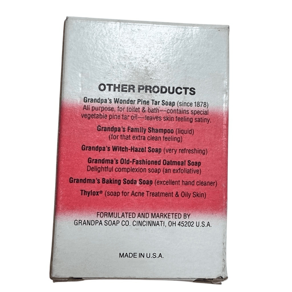 Grandma’s Fancy Luxury Soap Olive Oil camomile Orange Essence 3.25 NIB VINTAGE