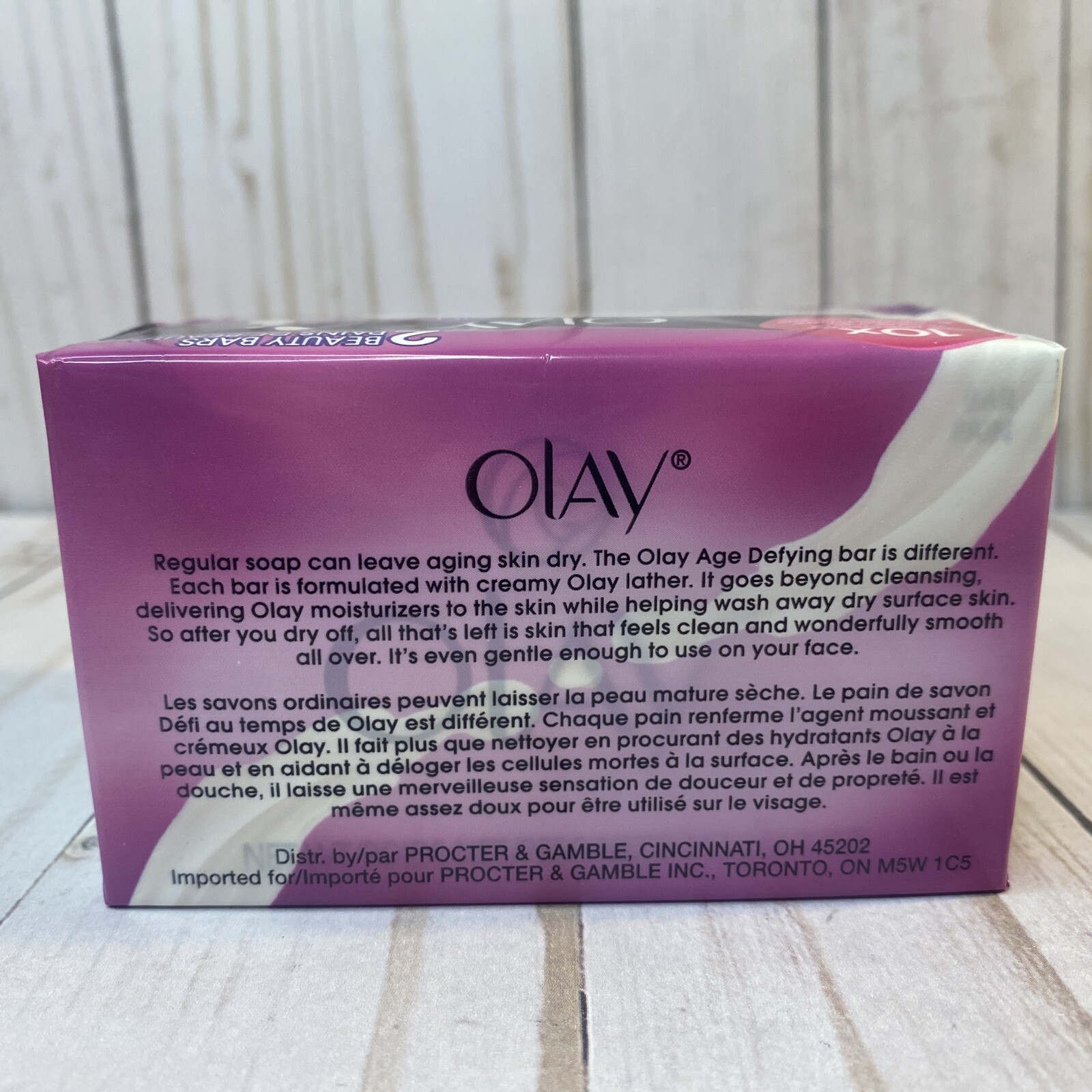 Olay Age Defying Bar Soap – 2 Pack OLD FORMULA 10x More Moisturizers