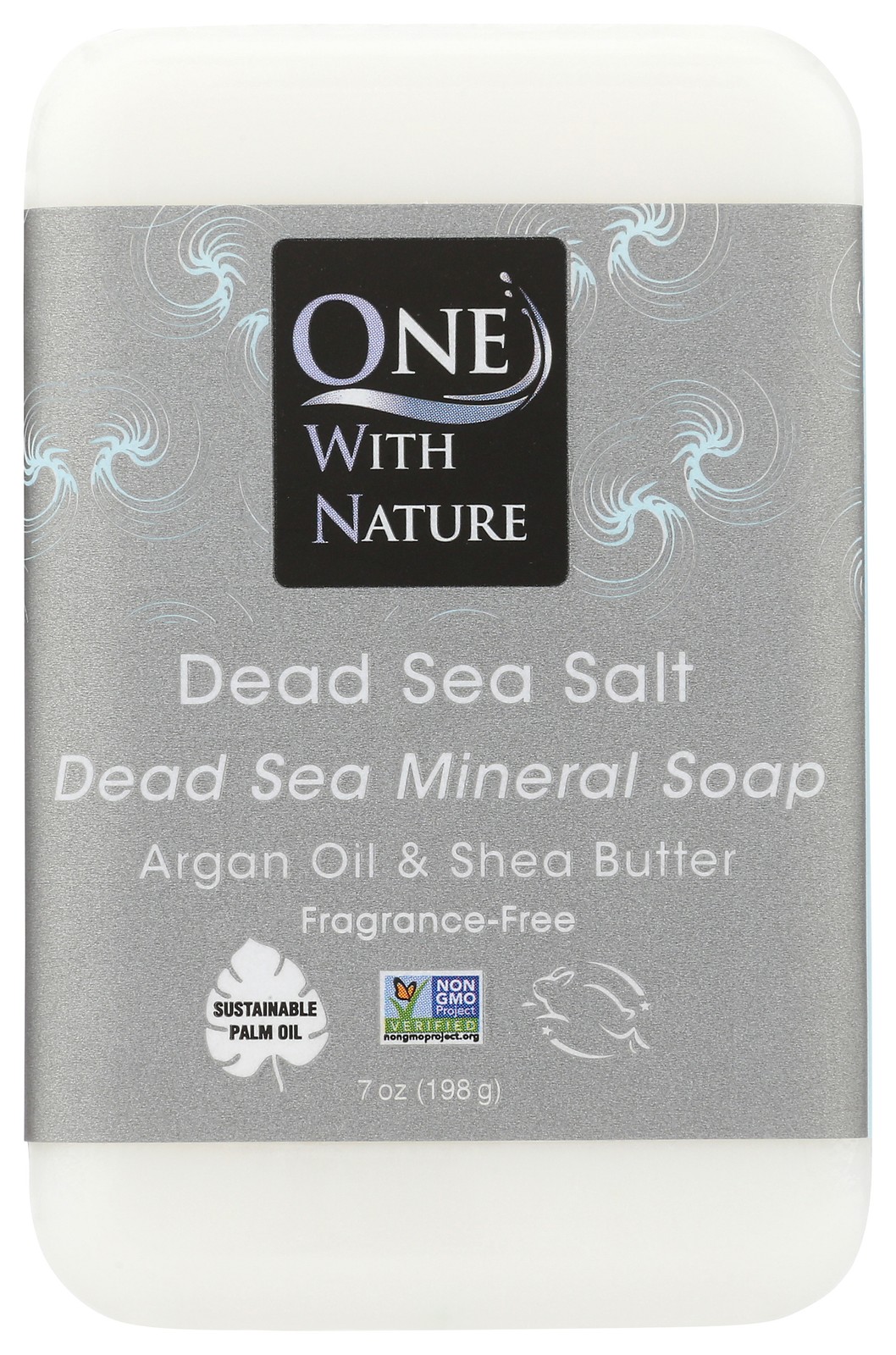 One With Nature Dead Sea Salt Bar Soap 7 Oz 3 Pack
