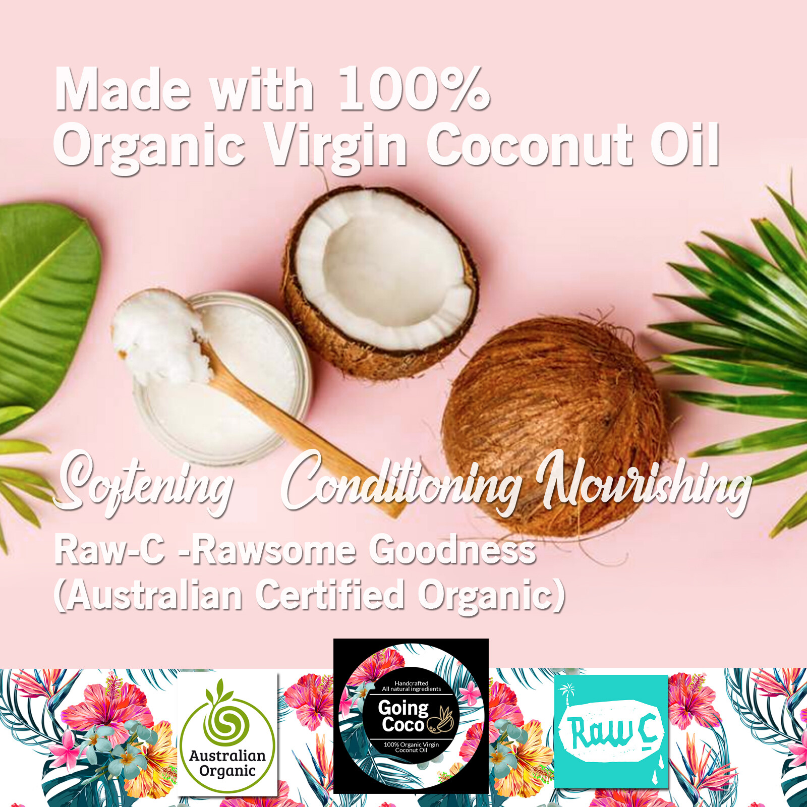 100% ORGANIC COCONUT OIL Exfoliating Body Bar – Black chia, Sugar, Salt_70 g