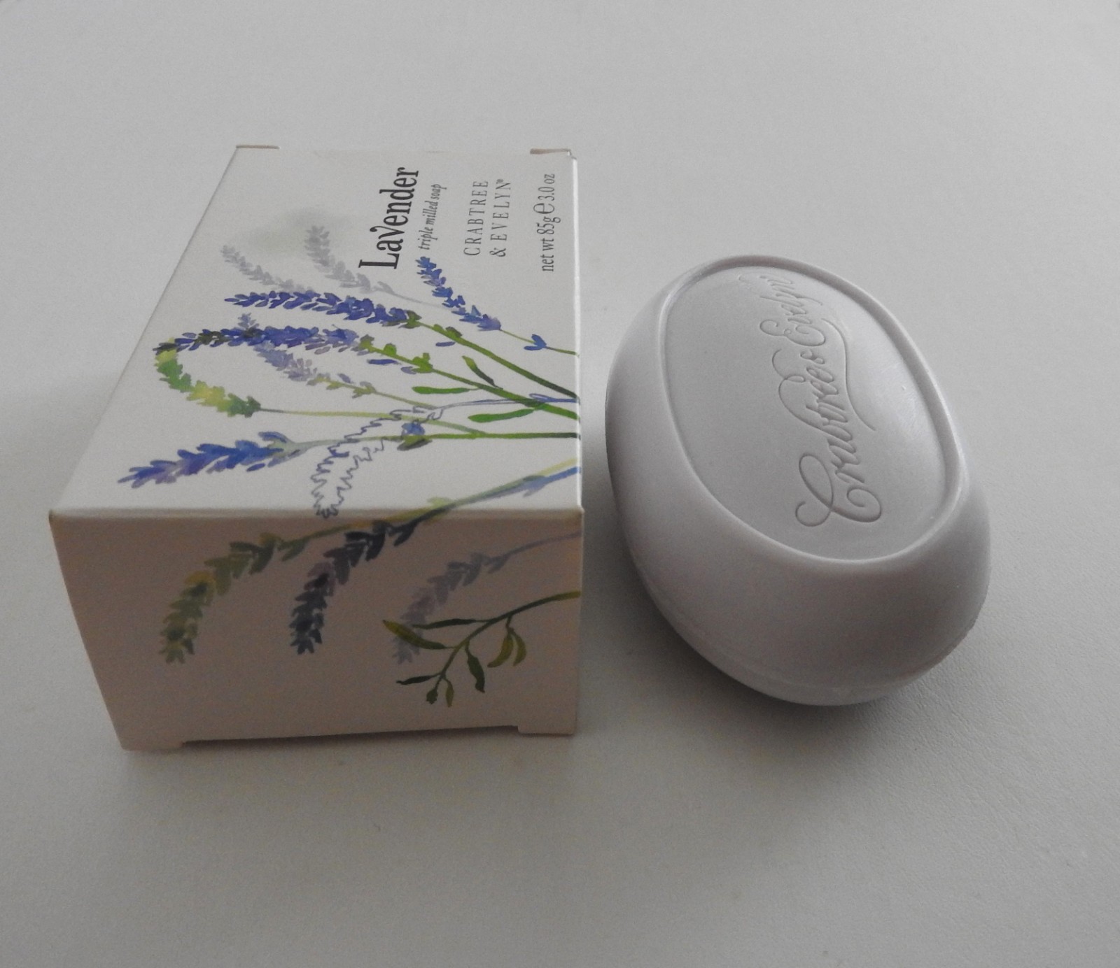 Crabtree & Evelyn Lavender Soap 3 oz ~ Triple Milled