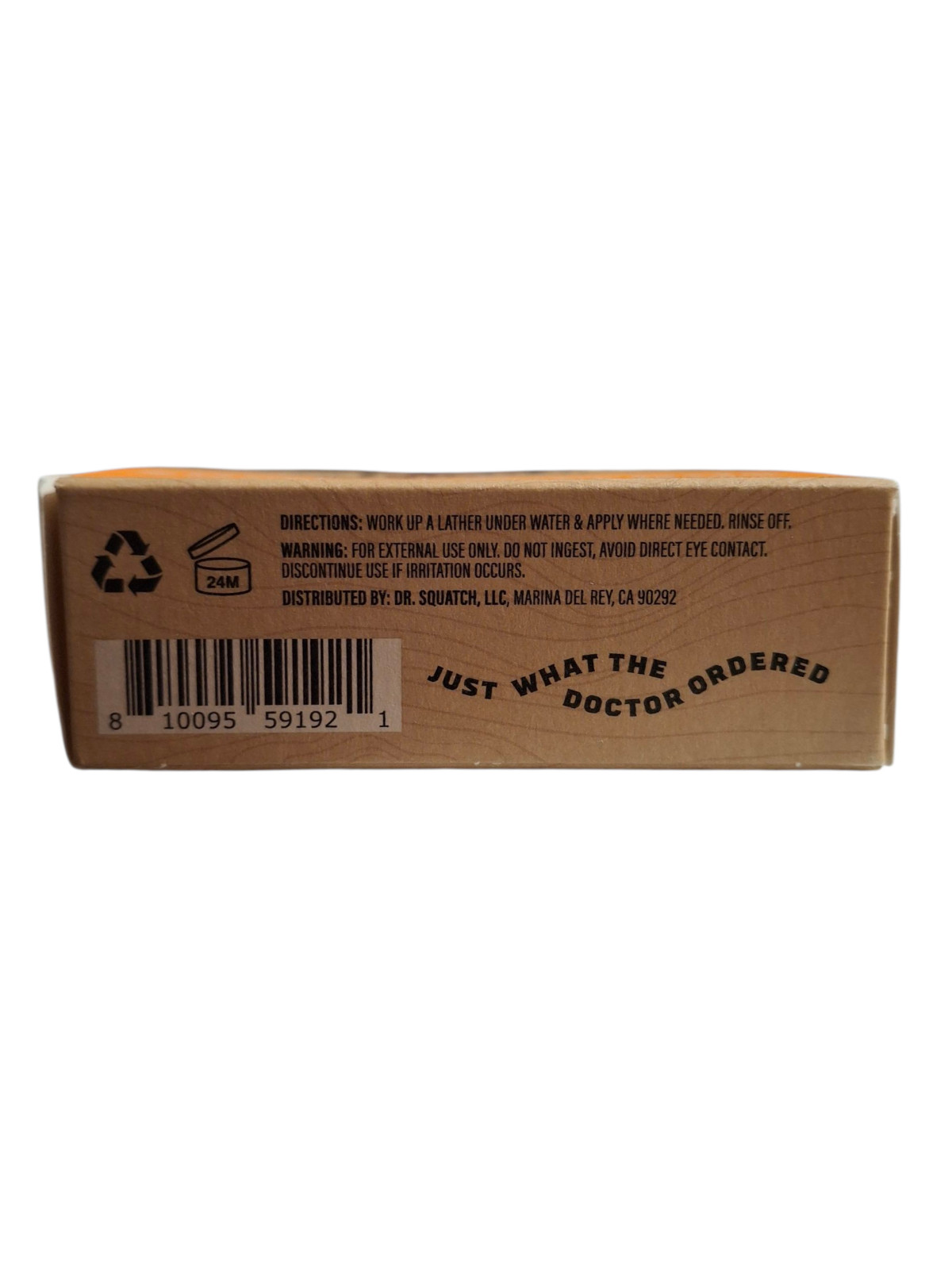 Dr. Squatch Limited Edition 5oz Bar Men’s Natural Soap Summer Citrus Light Grit!