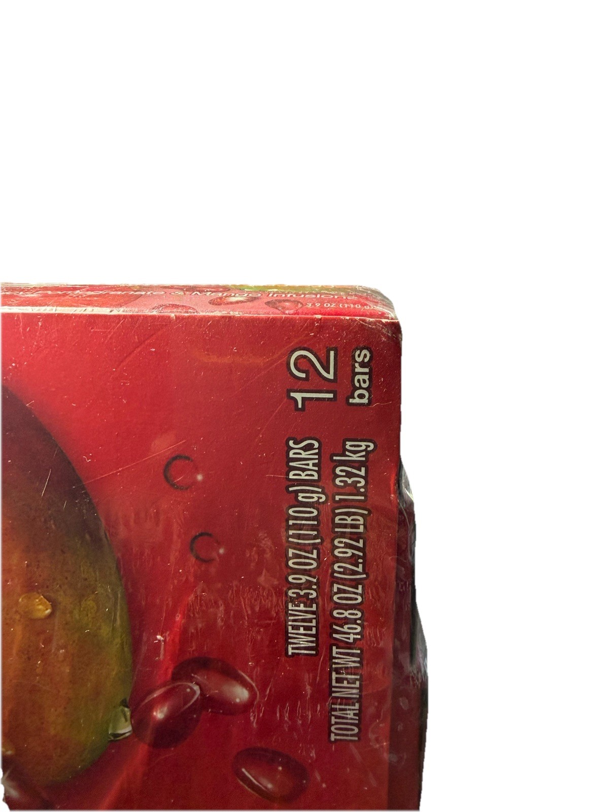 Softsoap Juicy Pomegranate & Mango Infusions Bars 12 Pack Shelf Ware See Pics