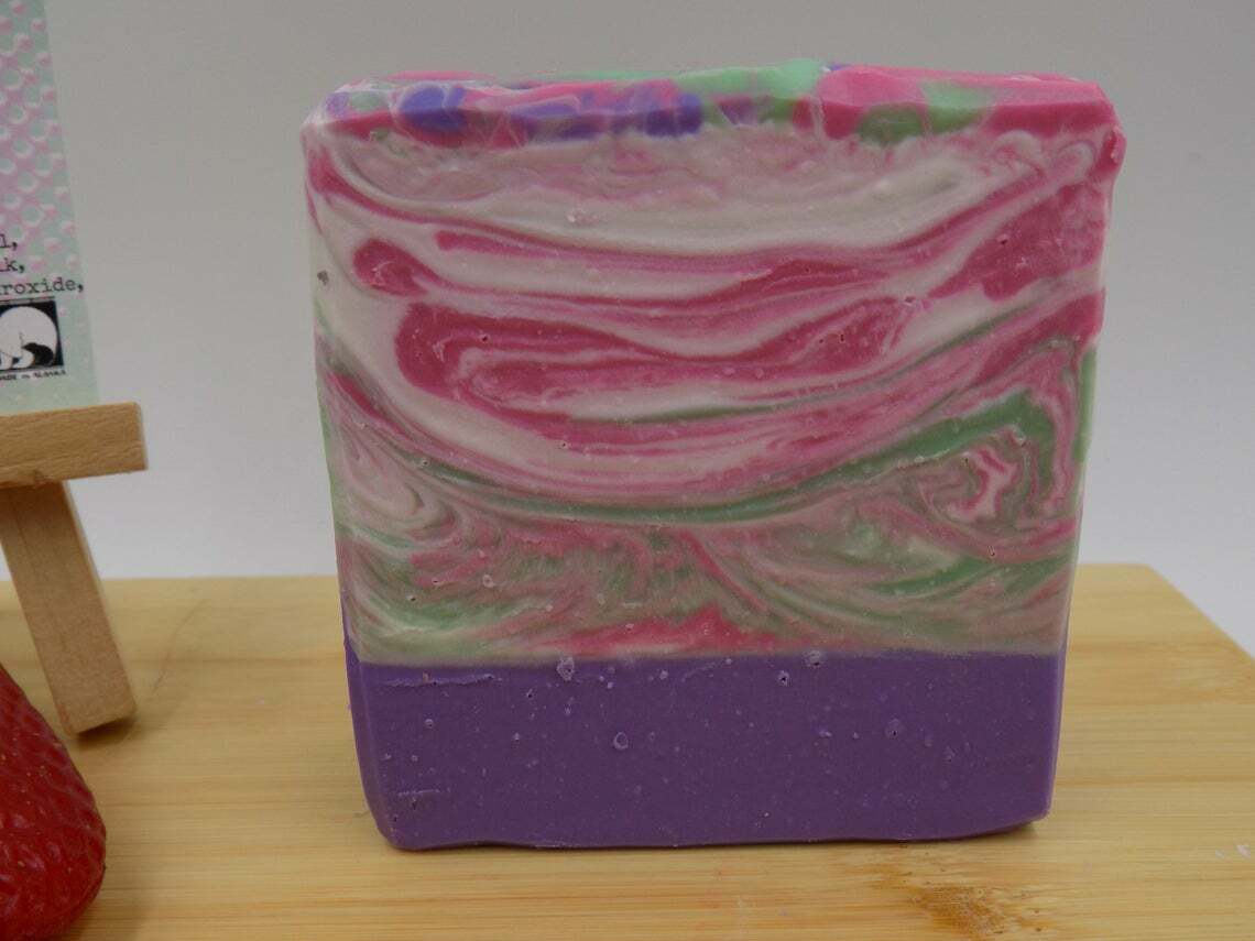 Wild Berry Tulips Soap | Floral Fruity Handmade Soap