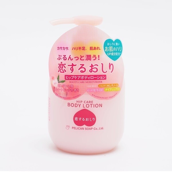 Pelican Soap “A Butt in Love” Hip Care Body Lotion 200ml. Reliable Made in Japan