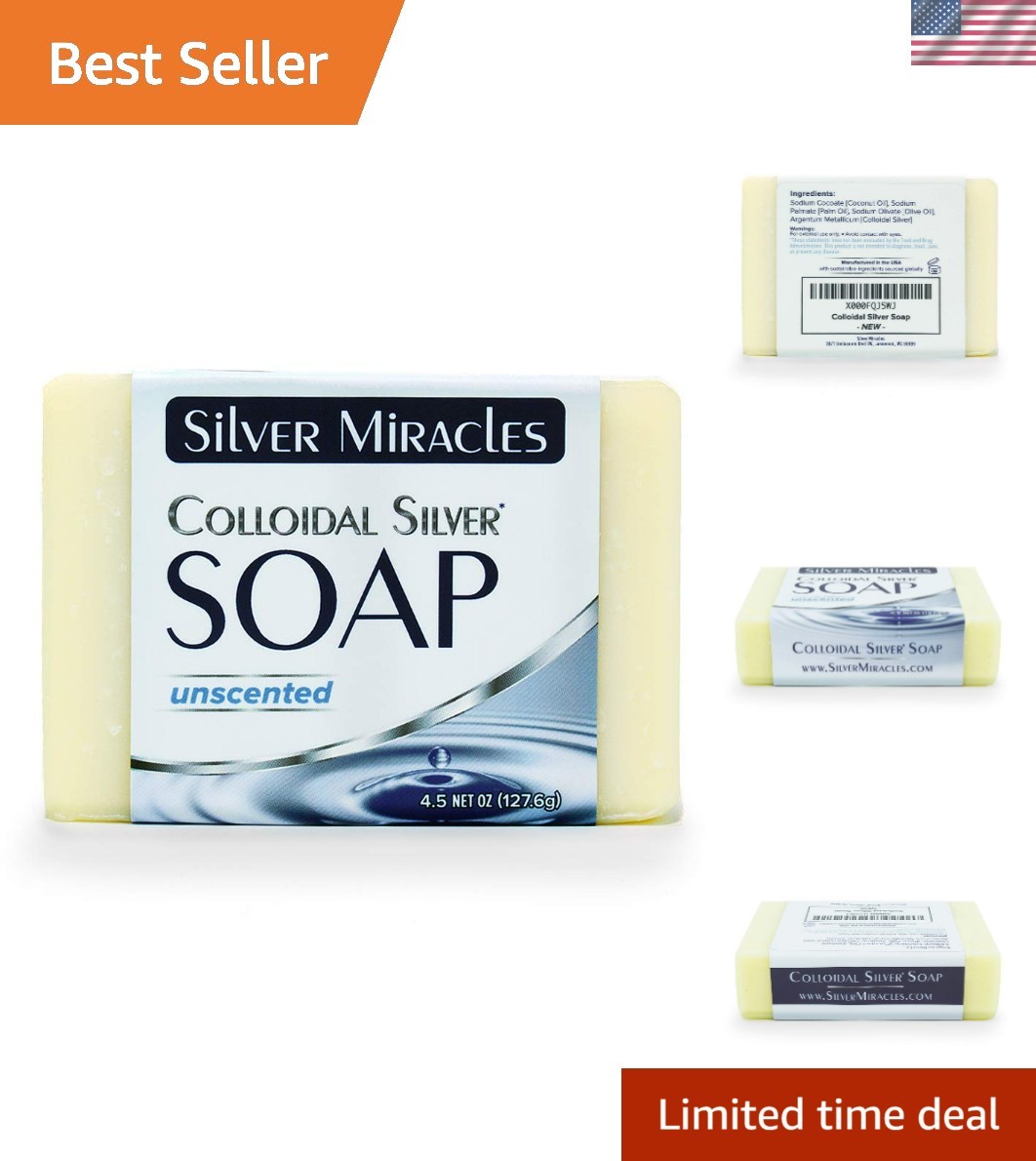 Colloidal Silver Soap