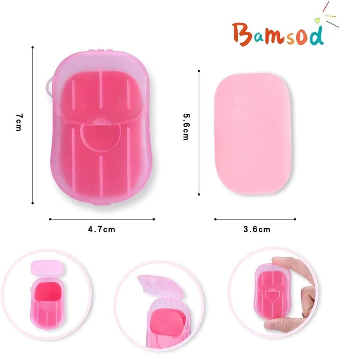 Soap Paper Sheets Portable Disposable Travel Scent Bath Slice Sheet Hand Washing