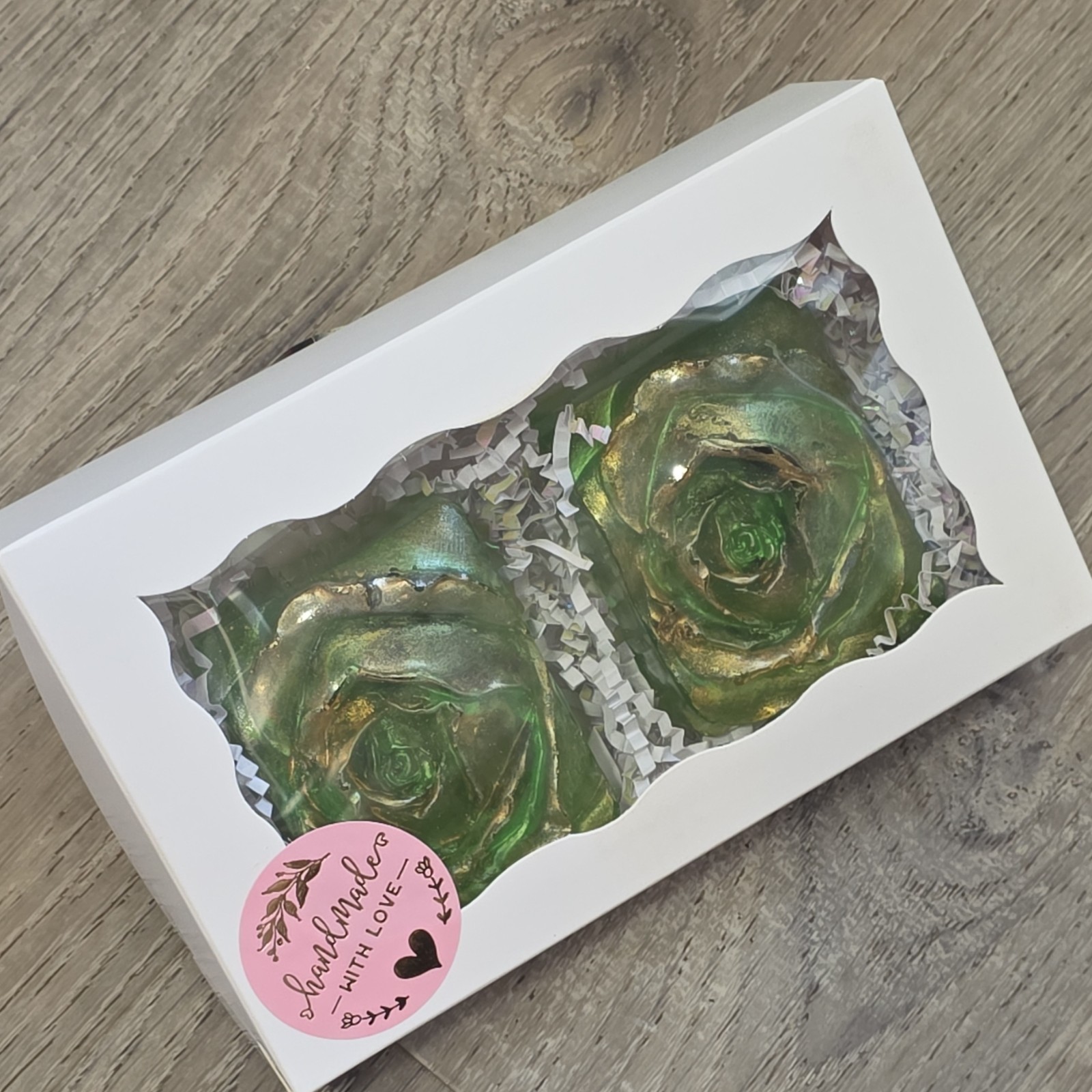 Handmade Aloe Vera & Honey Floral Body & Hand Glycerin Soap Multipack (4 oz)