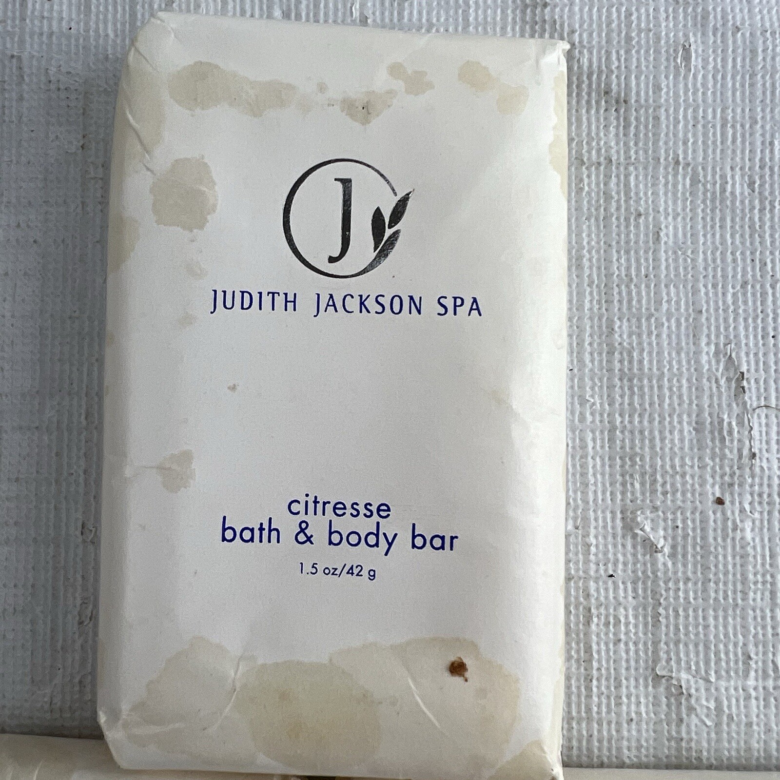 Hotel Judith Jackson Spa Lot of 3 Facial Bar Soaps With Vitamin E 1.5 oz/Bar