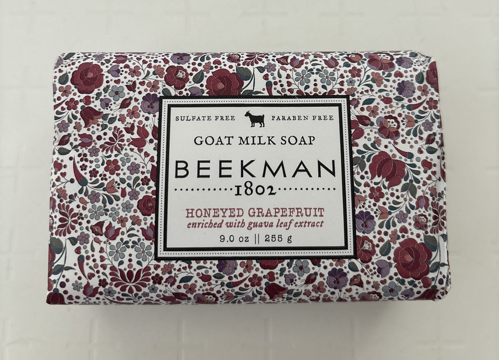 Beekman 1802 Honeyed Grapefruit Goat Milk Bar Soap 9.0 ounce ~ Brand New!
