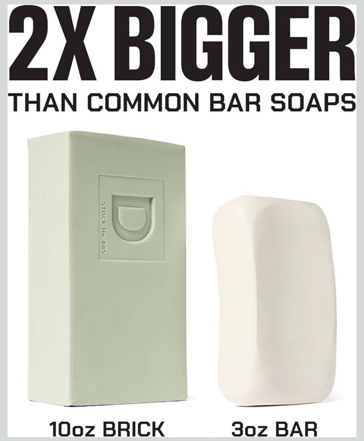 DUKE CANNON HIGH COUNTRY 10oz Big Ass Brick Of Soap
