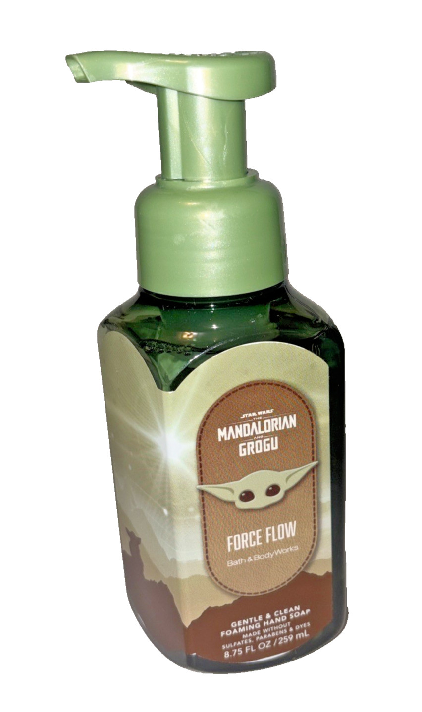 Bath & Body Works Star Wars Force Flow Mandalorian & Grogu Foaming Hand Soap NEW