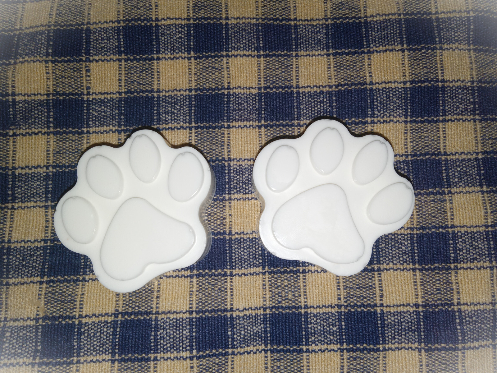 3 pc Paw Print Soap set, choice, favors, scent, FREE ship, 170+ scents, gifts