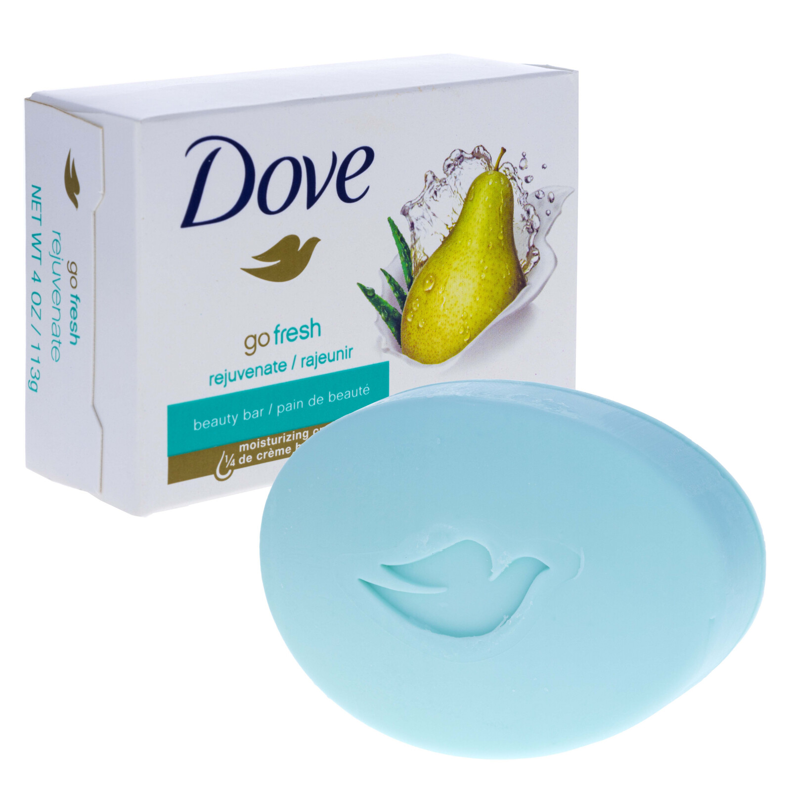 2 Pack Dove Deep Moisturizing Cream Beauty Bar Hand Soap Facial or Body, 4oz
