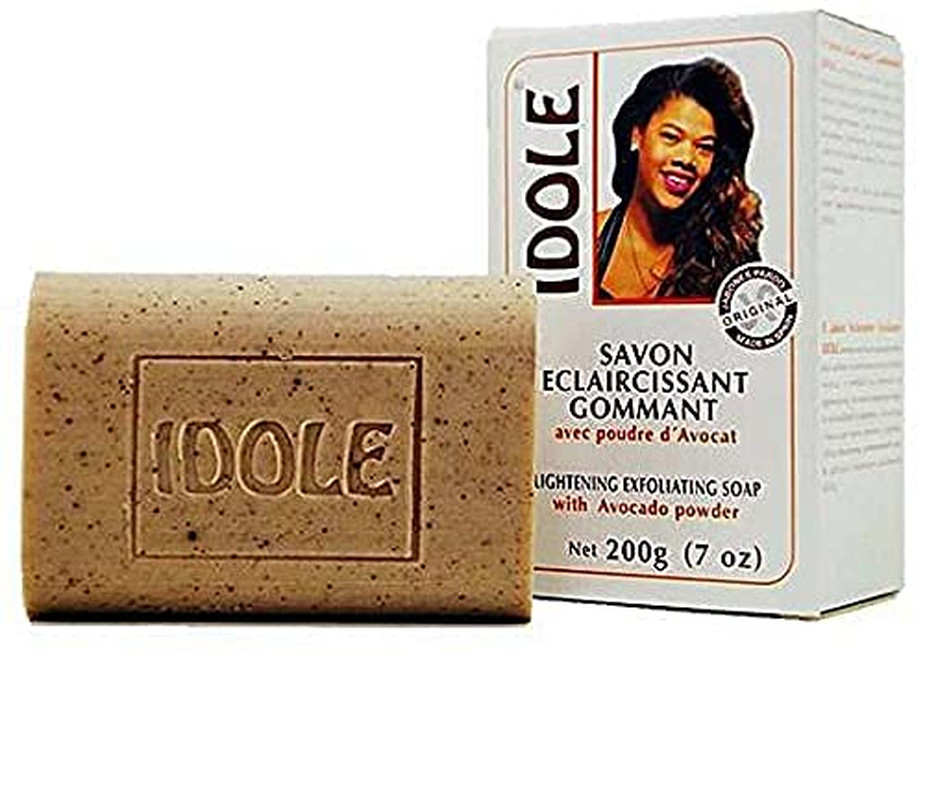 Idole Lightening Exfoliating Soap Pack Of 3 Avocado Seed Powder 7 Oz