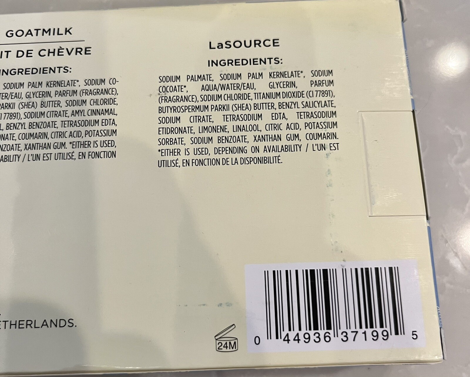 Crabtree & Evelyn Essentials Soap Goatmilk, LaSource & Gardeners~Set Of 3 ~ New