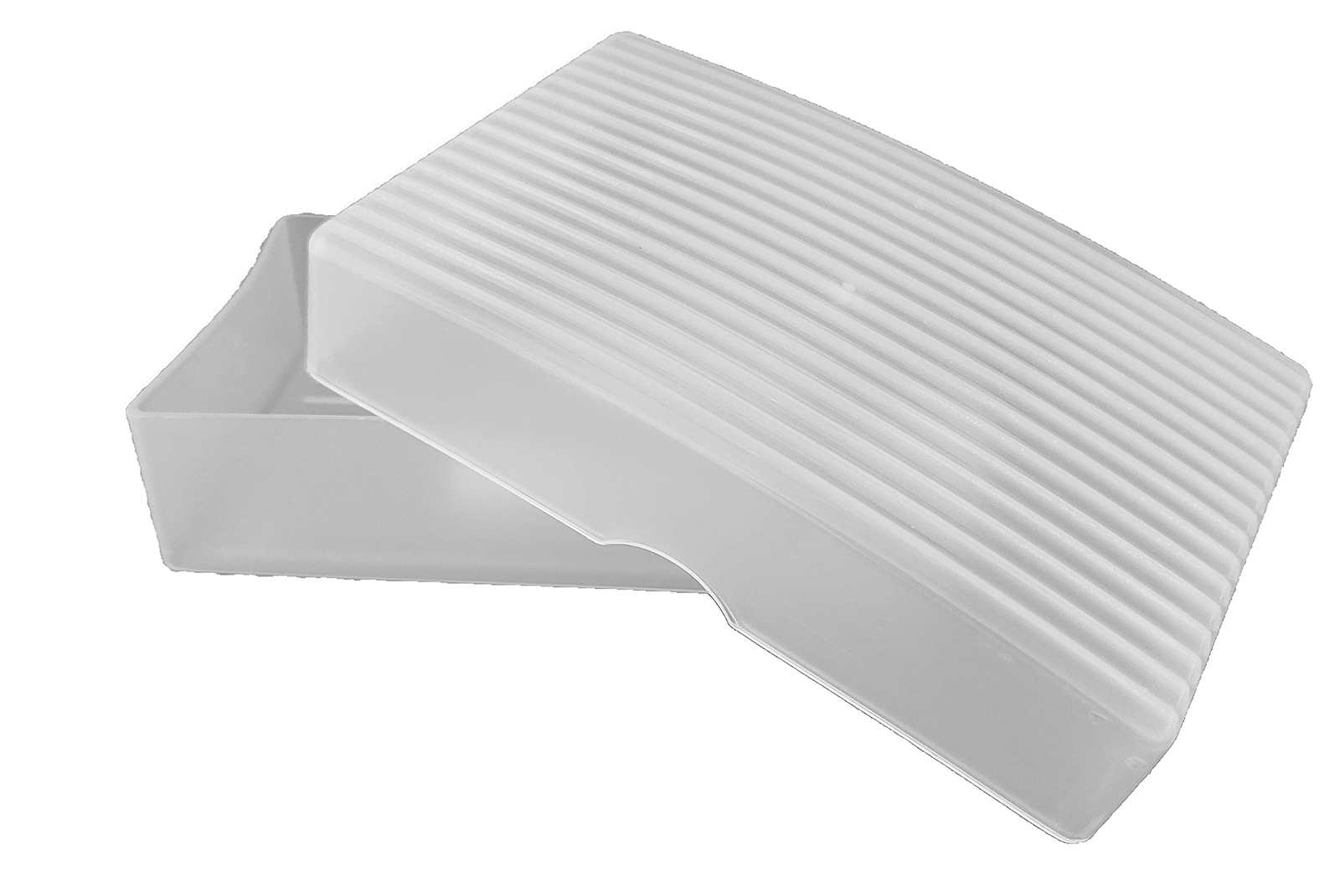 Soap Box Two Piece Version Translucent White Made In The Usa