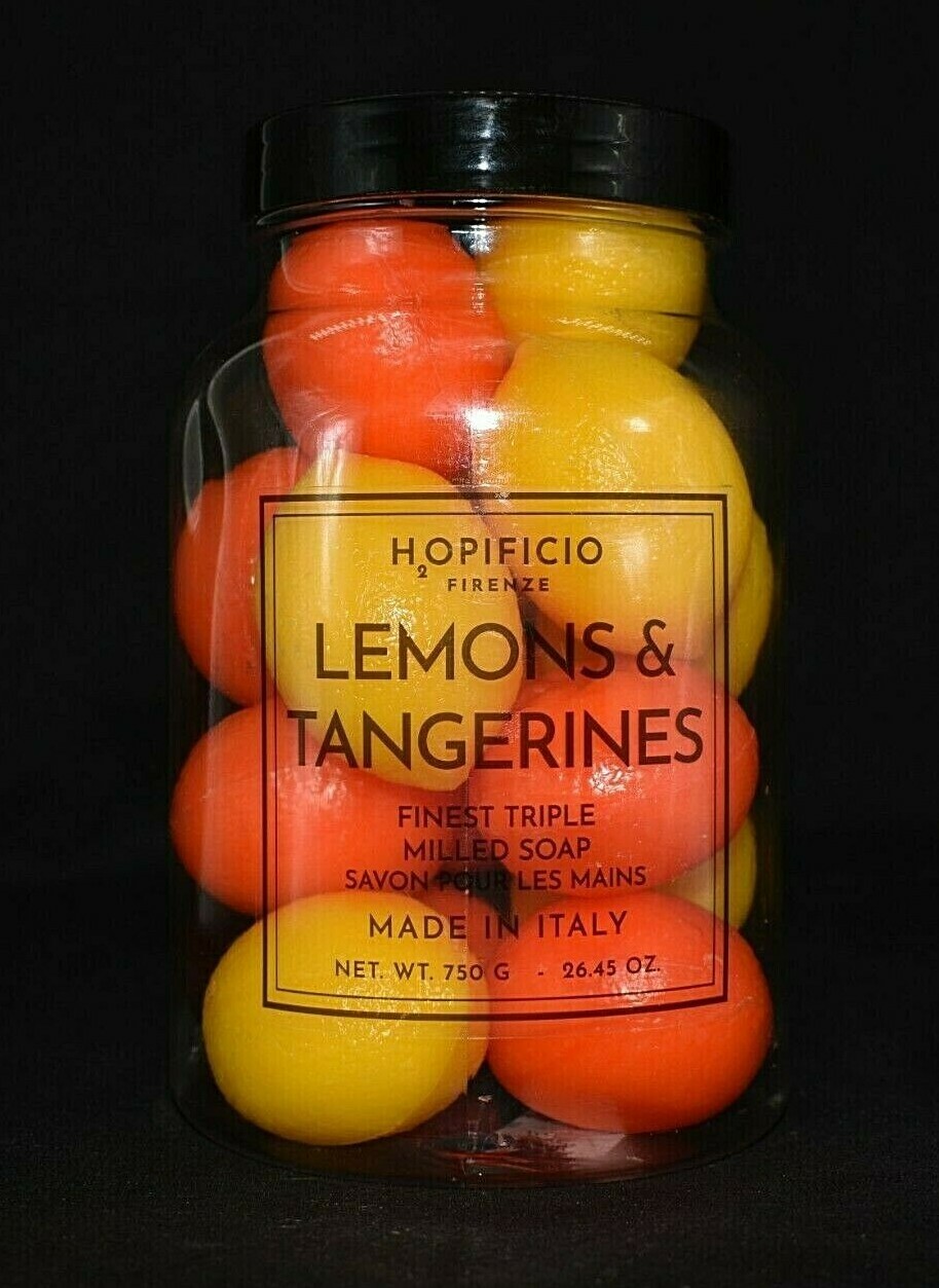 HOPIFICIO Lemons & Tangerines Finest Triple Milled Hand & Body Soap 26.4 oz.