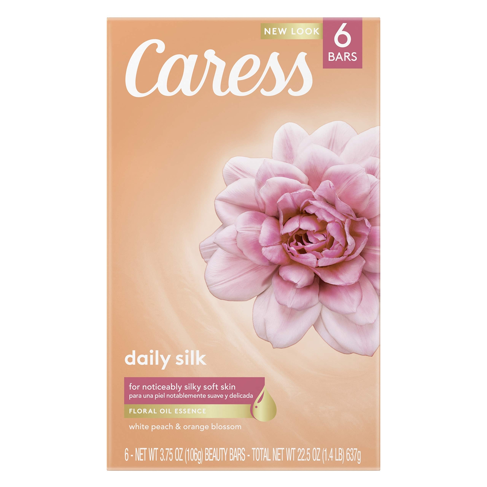 Caress Beauty Bar Soap For Noticeably Silky Soft Skin Daily Silk Extract and …